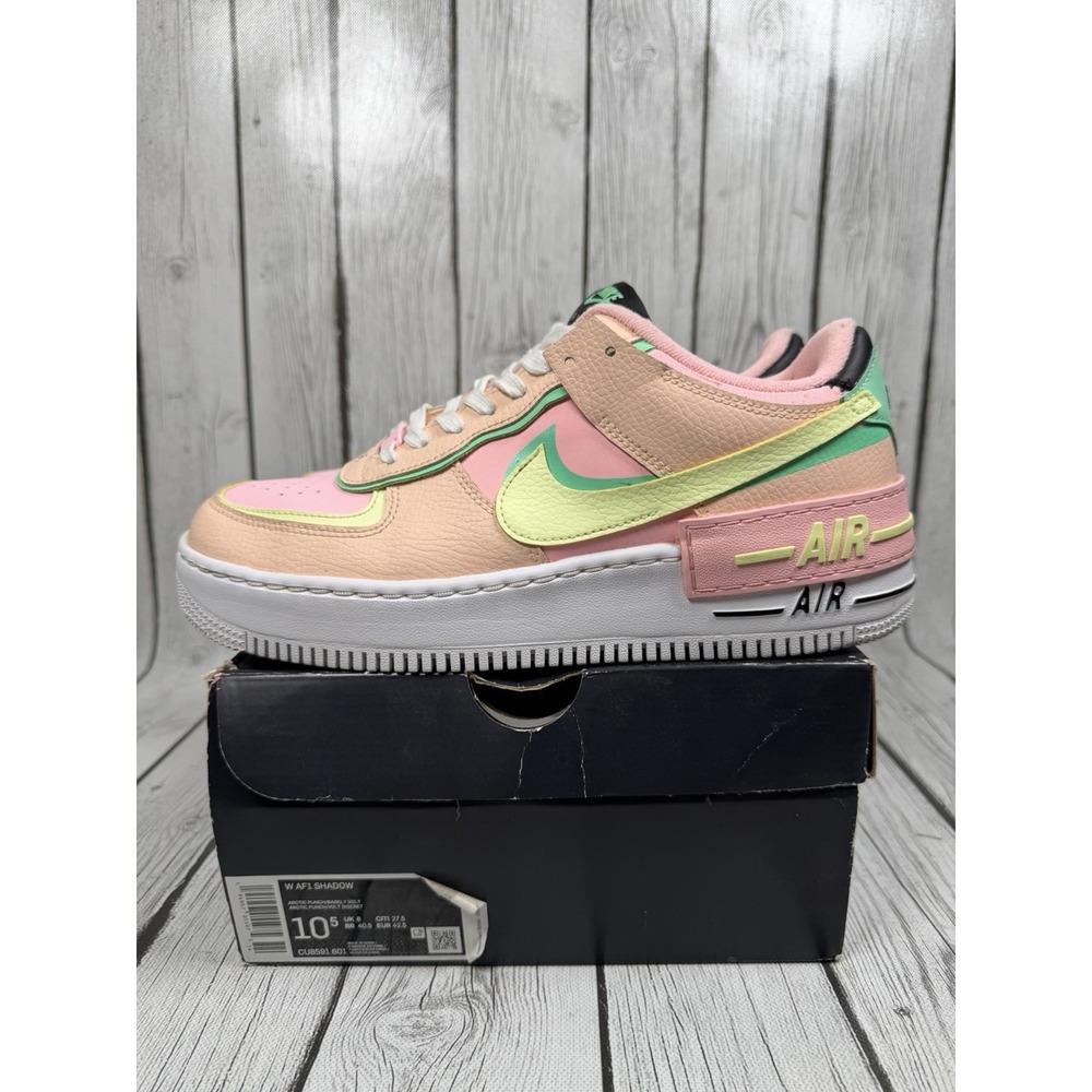 Nike Air Force 1 Shadow Women's Size 10.5 CU8591-601 Pre-owned